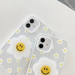 Boogzel Apparel Daisy Smiley IPhone Case