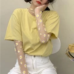 Boogzel Apparel Daisy Mesh Top + Tee Co-Ord