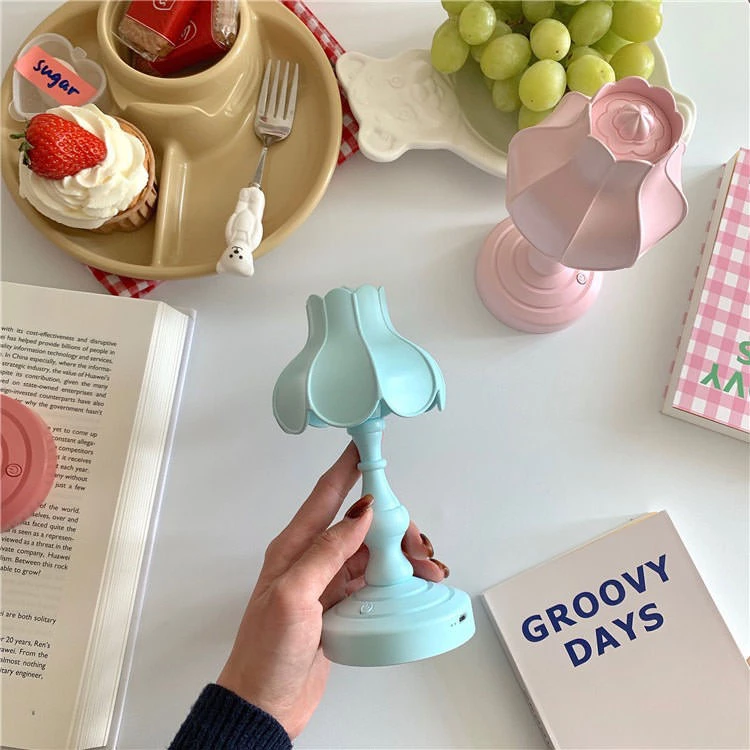 Boogzel Apparel Danish Pastel Lotus Desk Lamp SOFT GIRL OUTFITS 2 Boogzel Apparel Danish Pastel Lotus Desk Lamp SOFT GIRL OUTFITS