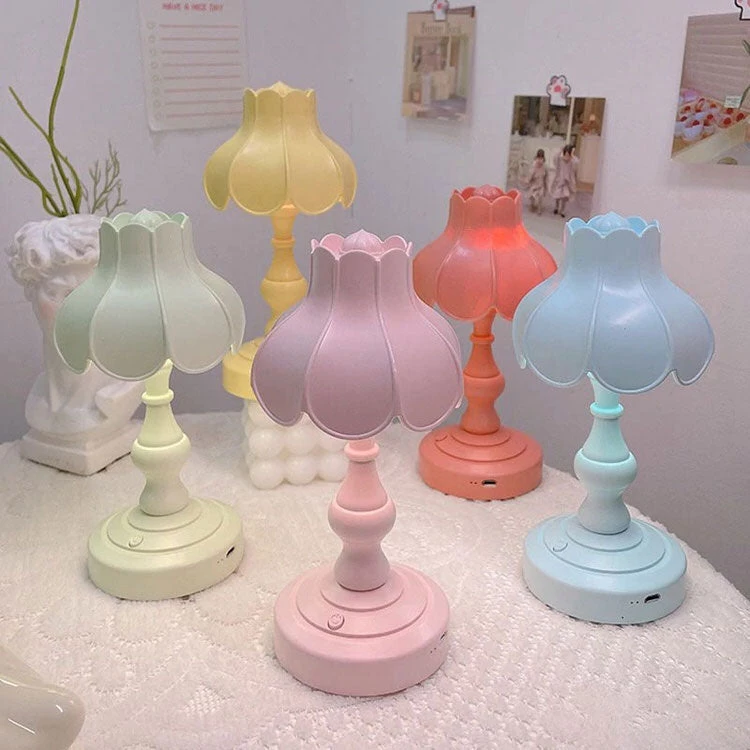 Boogzel Apparel Danish Pastel Lotus Desk Lamp SOFT GIRL OUTFITS 4 Boogzel Apparel Danish Pastel Lotus Desk Lamp SOFT GIRL OUTFITS