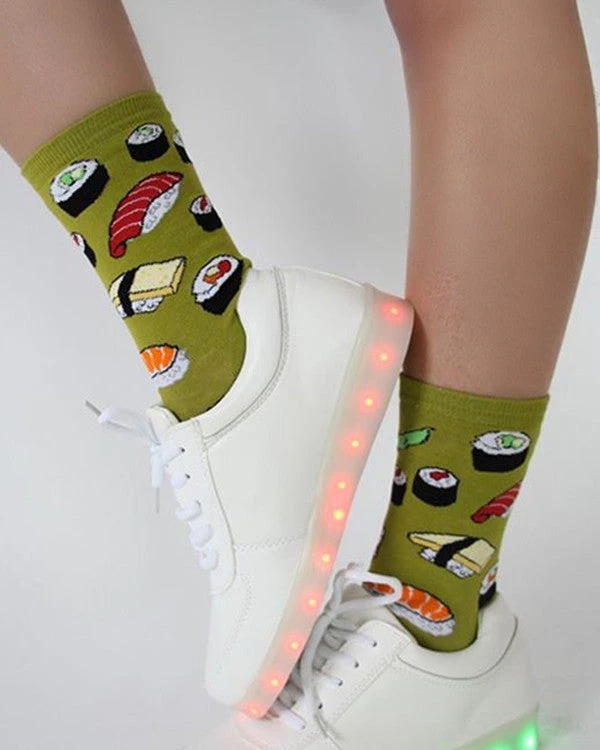 Boogzel Apparel Sushi Addict Socks 2 Boogzel Apparel Sushi Addict Socks