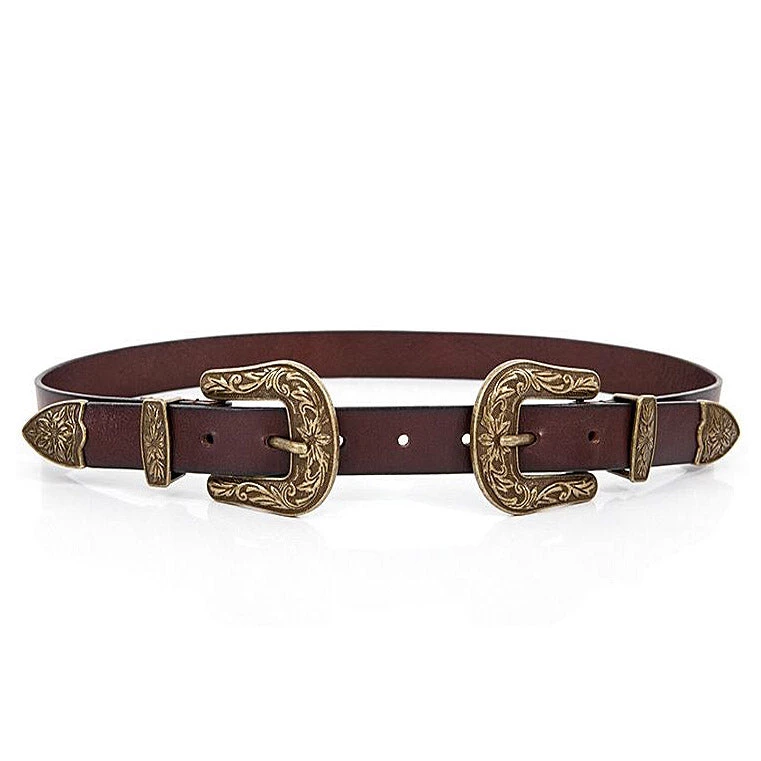Boogzel Apparel Double Up Buckle Belt Accessories 1 Boogzel Apparel Double Up Buckle Belt Accessories