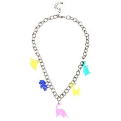 Boogzel Apparel SOFT GIRL OUTFITS Dino Chain Necklace