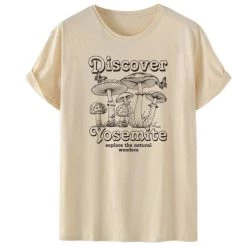 Boogzel Apparel Discover Yosemite T-Shirt FAIRY GRUNGE