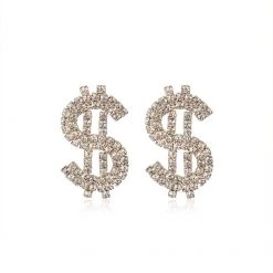 Boogzel Apparel Accessories Made Of Money Earrings