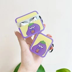 Boogzel Apparel IPHONE CASES Eggplant Airpods Case