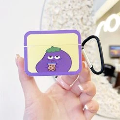 Boogzel Apparel IPHONE CASES Eggplant Airpods Case