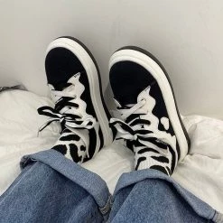 Boogzel Apparel Emo Aesthetic Platform Sneakers