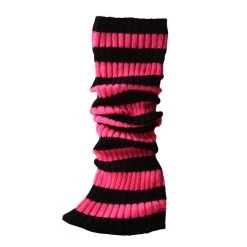 Boogzel Apparel Emo Striped Leg Warmers