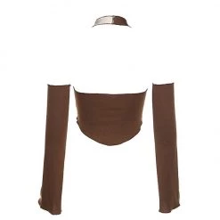 Boogzel Apparel Fairycore Halter Top & Gloves Set Y2K OUTFITS