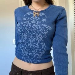 Boogzel Apparel Fairy Grunge Ribbed Top