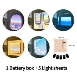 Boogzel Apparel Home Decor 5 Styles Fake Window Wall Projector