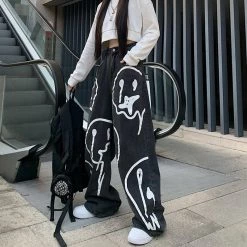 Boogzel Apparel Fake Smile Jeans GRUNGE CLOTHES