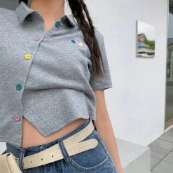 Boogzel Apparel SOFT GIRL OUTFITS Youthful Days Floral Top