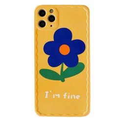 Boogzel Apparel I'm Fine Flower IPhone Case IPHONE CASES