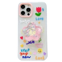 Boogzel Apparel Happy Flower IPhone Case IPHONE CASES