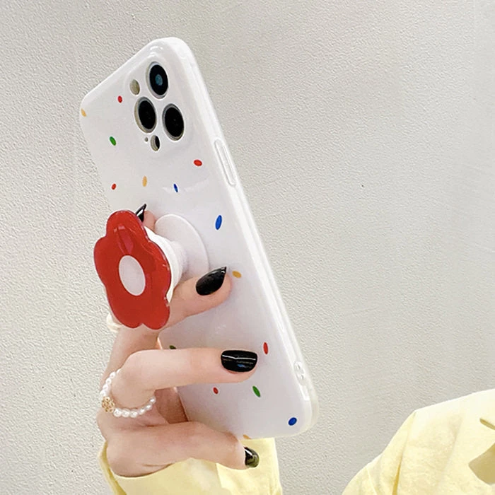 Boogzel Apparel Cute Flower Holder IPhone Case 4 Boogzel Apparel Cute Flower Holder IPhone Case