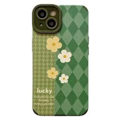 Boogzel Apparel IPHONE CASES Flower Houndstooth IPhone Case