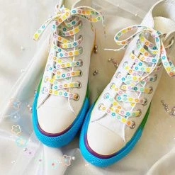 Boogzel Apparel COTTAGECORE / ARTSY Pastel Shoe Laces