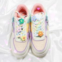 Boogzel Apparel COTTAGECORE / ARTSY Pastel Shoe Laces