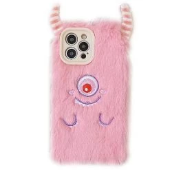 Boogzel Apparel Pink Fluffy Monster IPhone Case