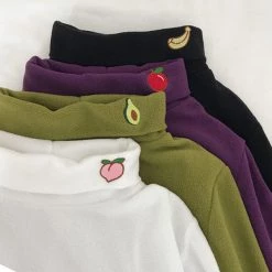 Boogzel Apparel FRESH FRUITS Fruit Turtleneck Jumper