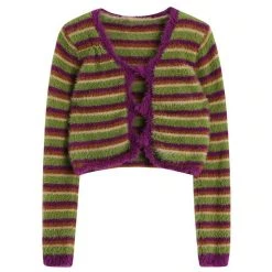 Boogzel Apparel INDIE CLOTHES Indie Kid Fuzzy Cardigan