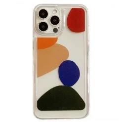 Boogzel Apparel IPHONE CASES Geometric Print Clear IPhone Case