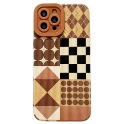 Boogzel Apparel Geometric Print IPhone Case