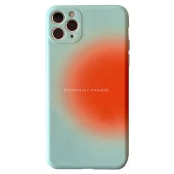 Boogzel Apparel Minimalist Orange Green IPhone Case IPHONE CASES