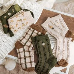 Boogzel Apparel Grandmacore Floral Socks