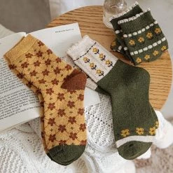 Boogzel Apparel Grandmacore Floral Socks