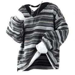 Boogzel Apparel 80's Grandma V-Neck Sweater