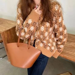 Boogzel Apparel Grandma Cardigan COTTAGECORE / ARTSY