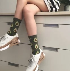 Boogzel Apparel Green Avocado Socks Accessories