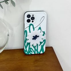 Boogzel Apparel IPHONE CASES Sage Green Flower IPhone Case