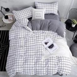 Boogzel Apparel Grid Bedding Set