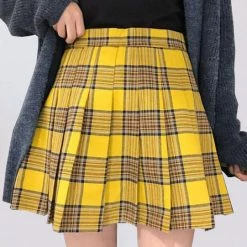 Boogzel Apparel Pleated Prep Skirt GRUNGE CLOTHES