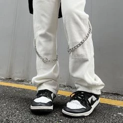 Boogzel Apparel Grunge Aesthetic Chain Jeans 18 Boogzel Apparel Grunge Aesthetic Chain Jeans