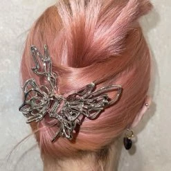 Boogzel Apparel FAIRYCORE Grunge Butterfly Hair Claw