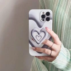Boogzel Apparel Grunge Heart IPhone Case