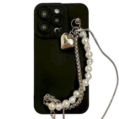 Boogzel Apparel Grunge Pearl Chain IPhone Case