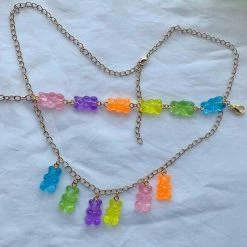Boogzel Apparel SOFT GIRL OUTFITS Gummy Bear Necklace 7 Boogzel Apparel SOFT GIRL OUTFITS Gummy Bear Necklace