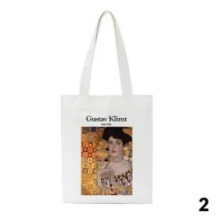Boogzel Apparel COTTAGECORE / ARTSY Gustav Klimt Shoulder Bag