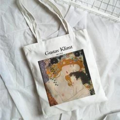 Boogzel Apparel COTTAGECORE / ARTSY Gustav Klimt Shoulder Bag