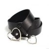 Boogzel Apparel GRUNGE CLOTHES Heart Buckle Belt
