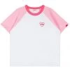Boogzel Apparel Clothing Pink Heart Club Reglan T-Shirt