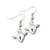 Boogzel Apparel GRUNGE CLOTHES Heart Lock Earrings