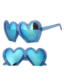 Boogzel Apparel Y2K OUTFITS Glitter Heart Shaped Glasses