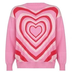 Boogzel Apparel Y2K OUTFITS Spreading Love Aesthetic Jumper